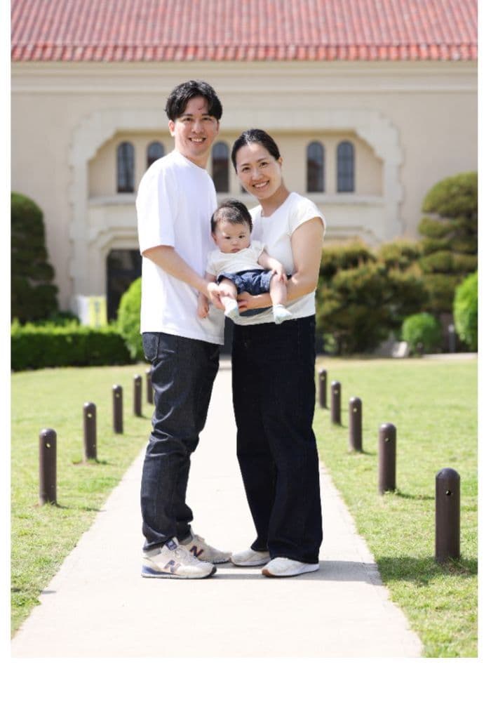 芦屋　出張撮影　家族写真　ロケーション撮影　西宮　ハーフバースデー