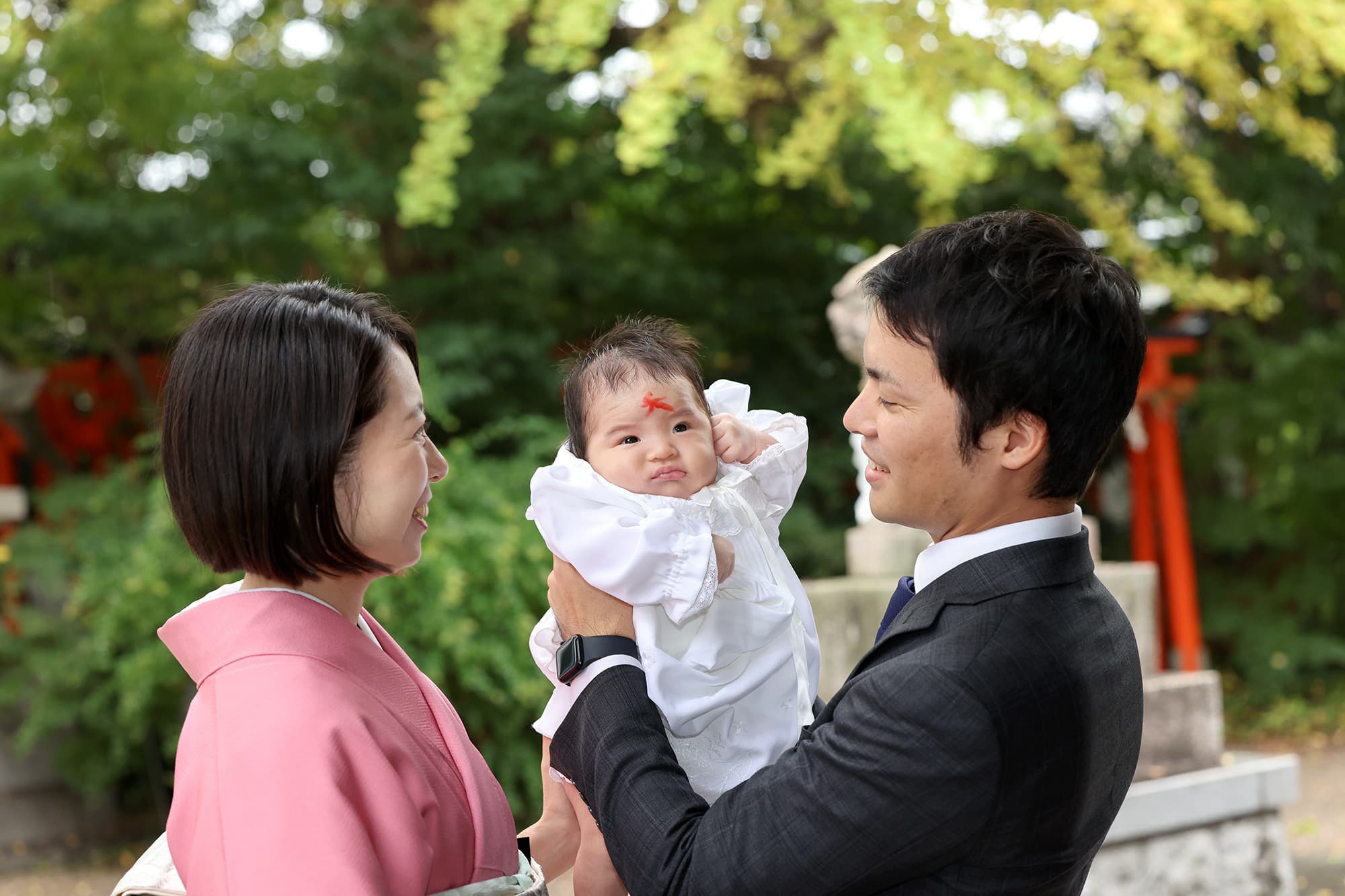 お宮参り出張撮影　芦屋　西宮　神戸