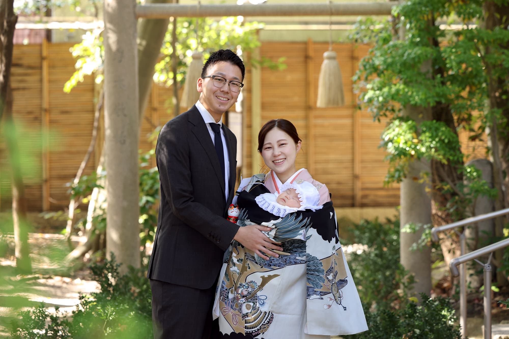 芦屋神社　出張撮影　お宮参り　西宮神社　神戸