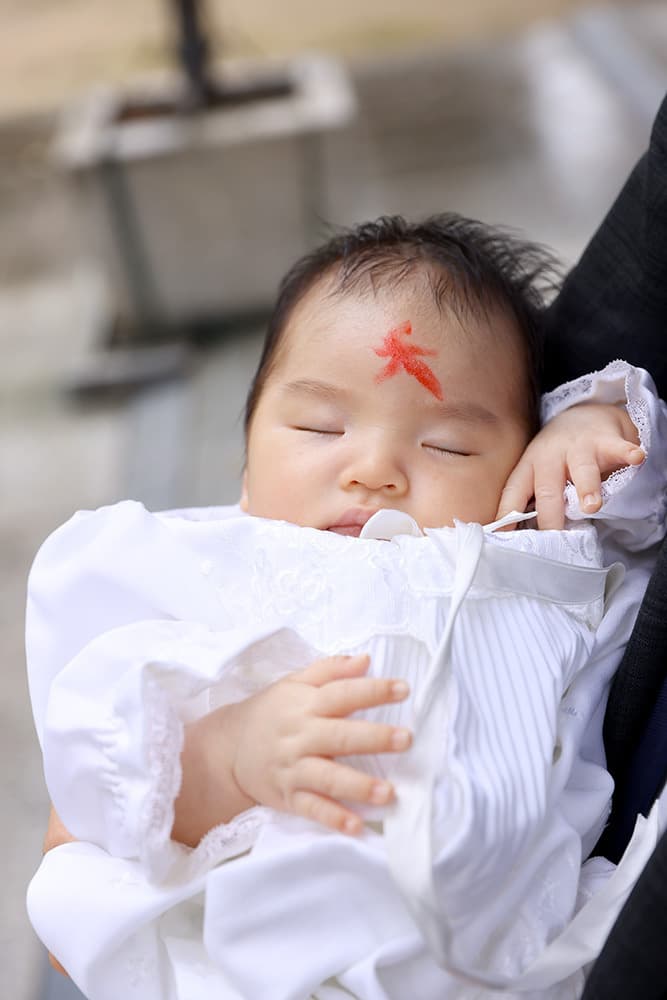 お宮参り　出張撮影　芦屋
