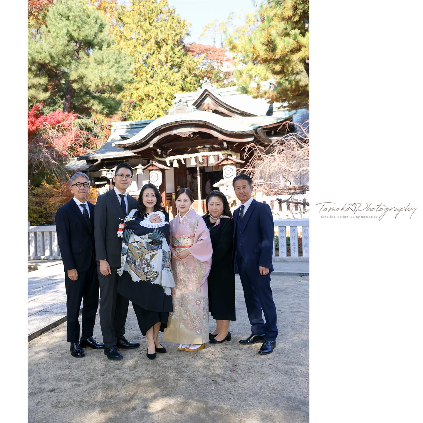 芦屋　お宮参り　出張撮影　西宮神社