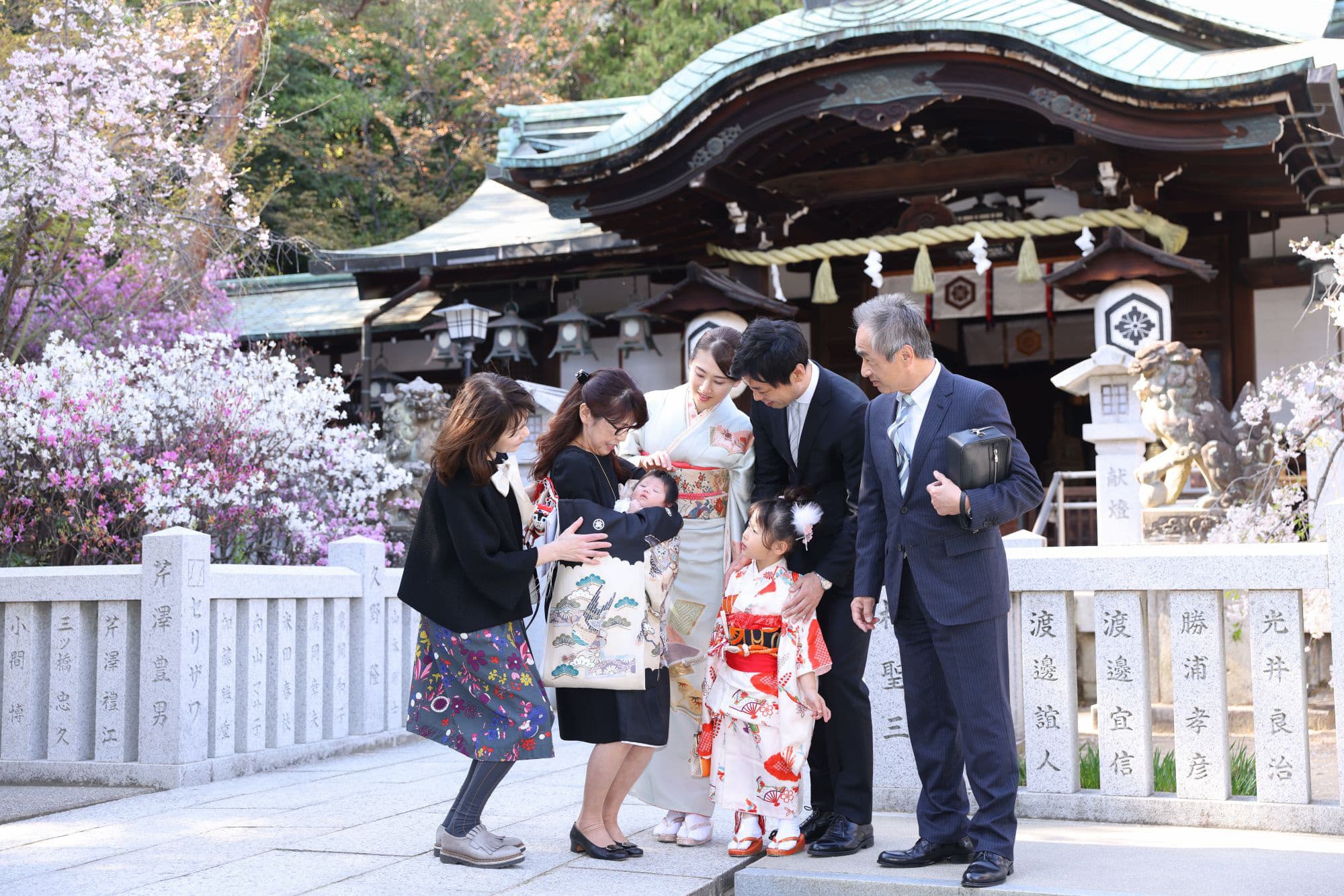芦屋神社　お宮参り　出張撮影　西宮神社