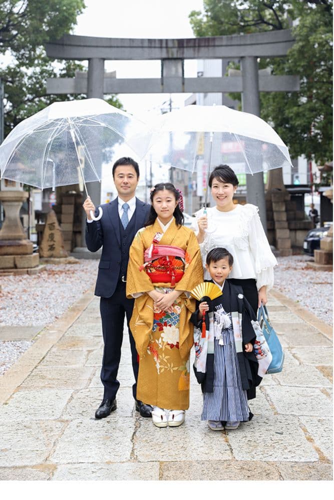 七五三　出張撮影　芦屋　神戸　西宮