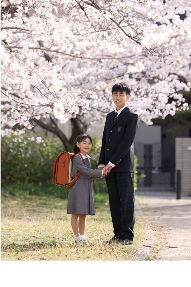 入学記念撮影